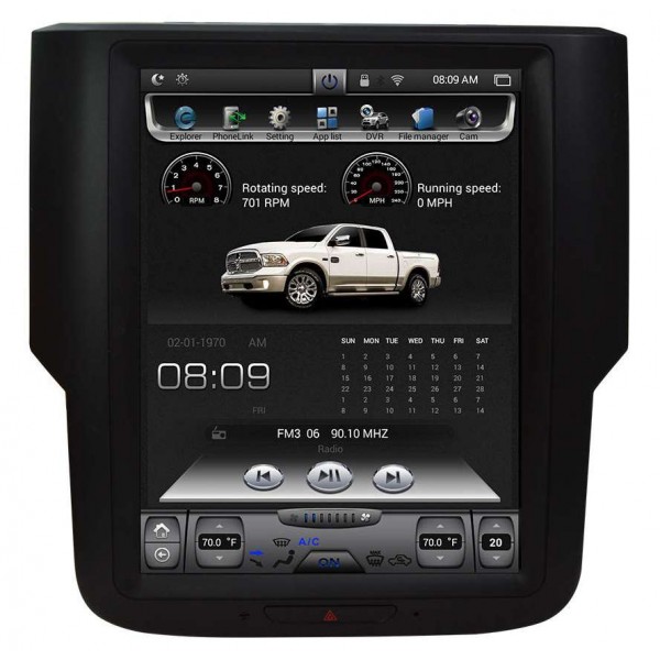 Dodge RAM gps tesla