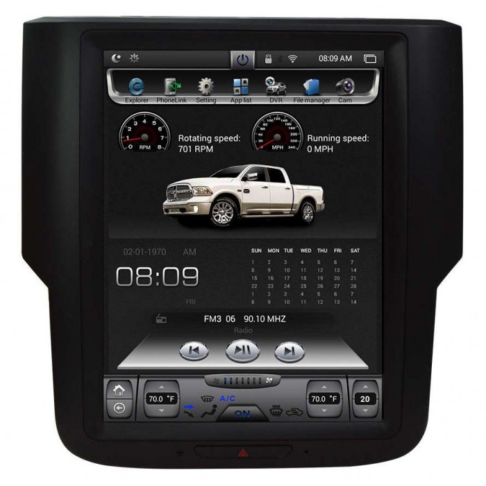 Dodge RAM gps tesla
