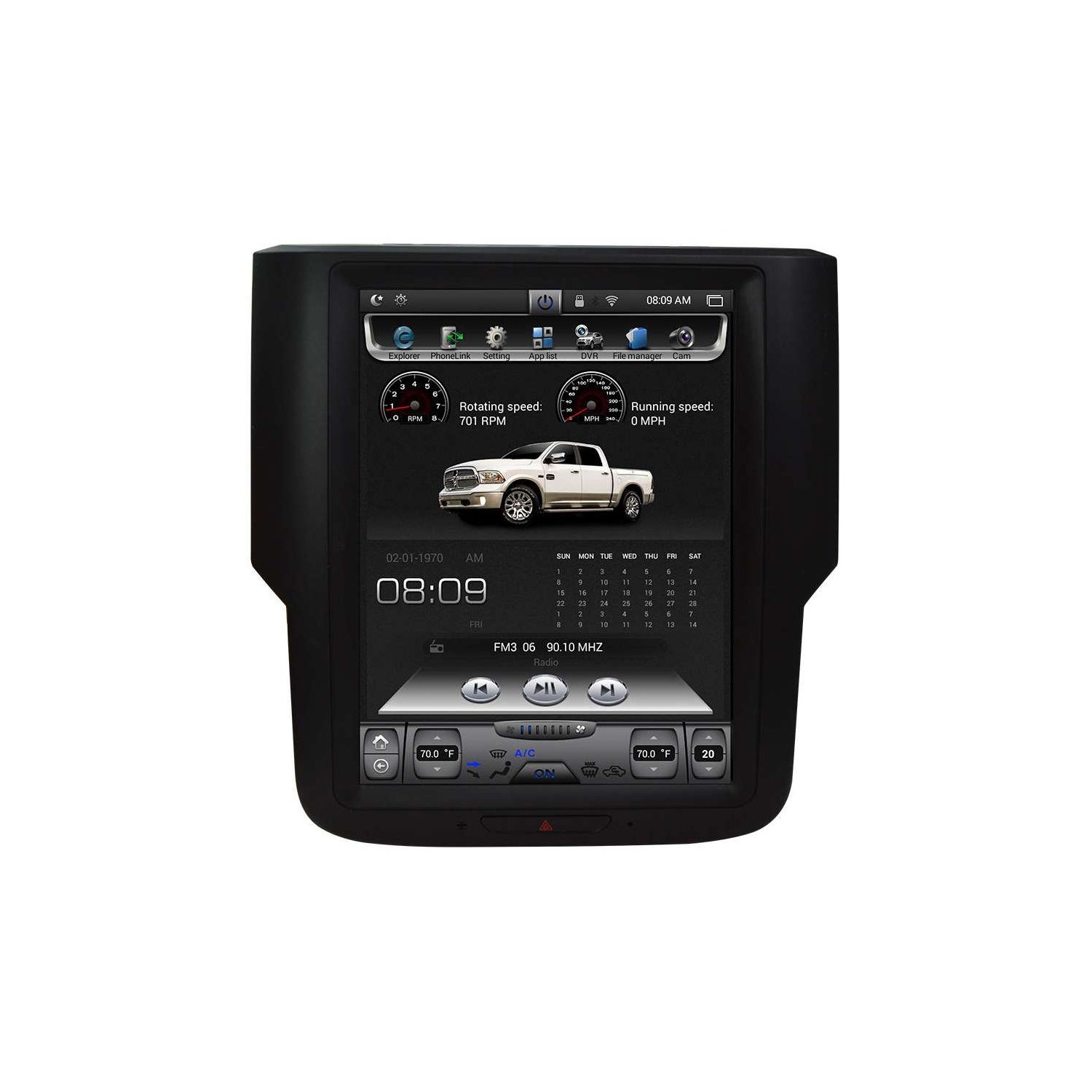 TESLA STYLE Dodge RAM