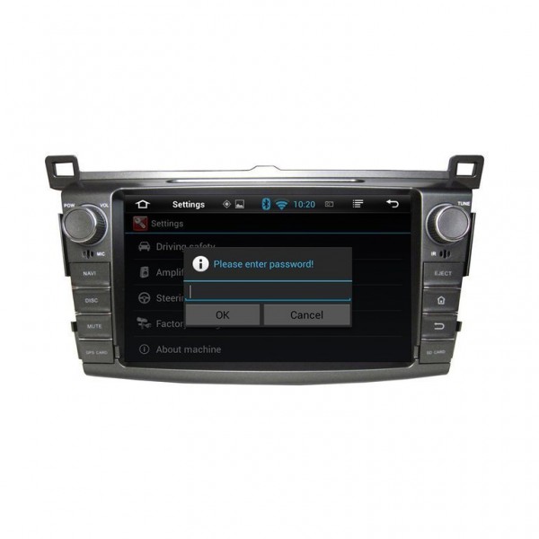 Toyota Rav4 screen