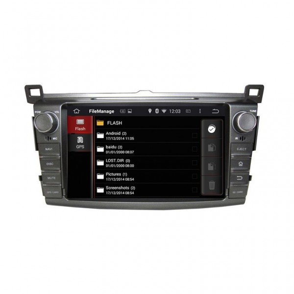 Toyota Rav4 screen