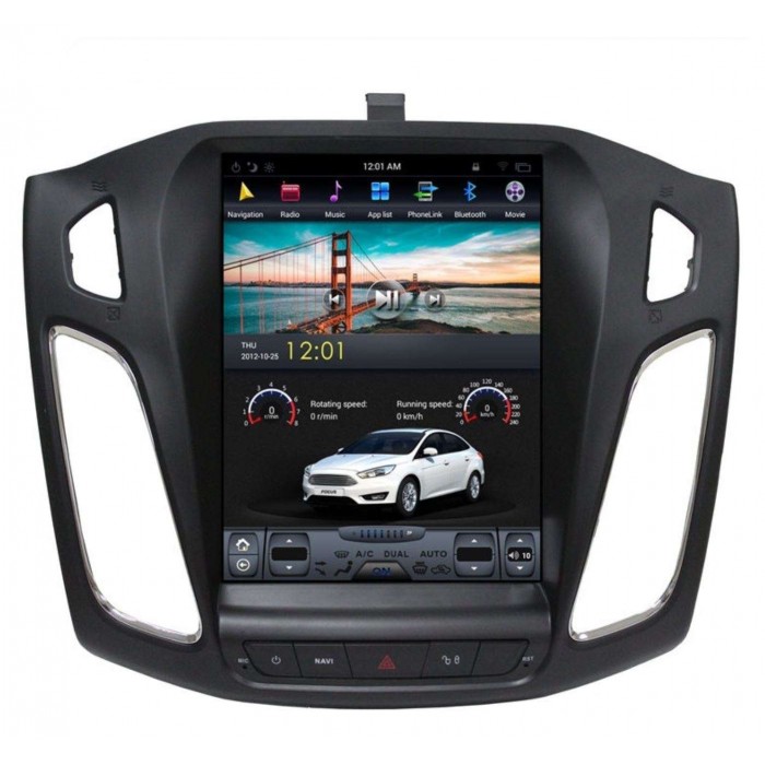 Radio GPS ANDROID TESLA STYLE Ford Focus