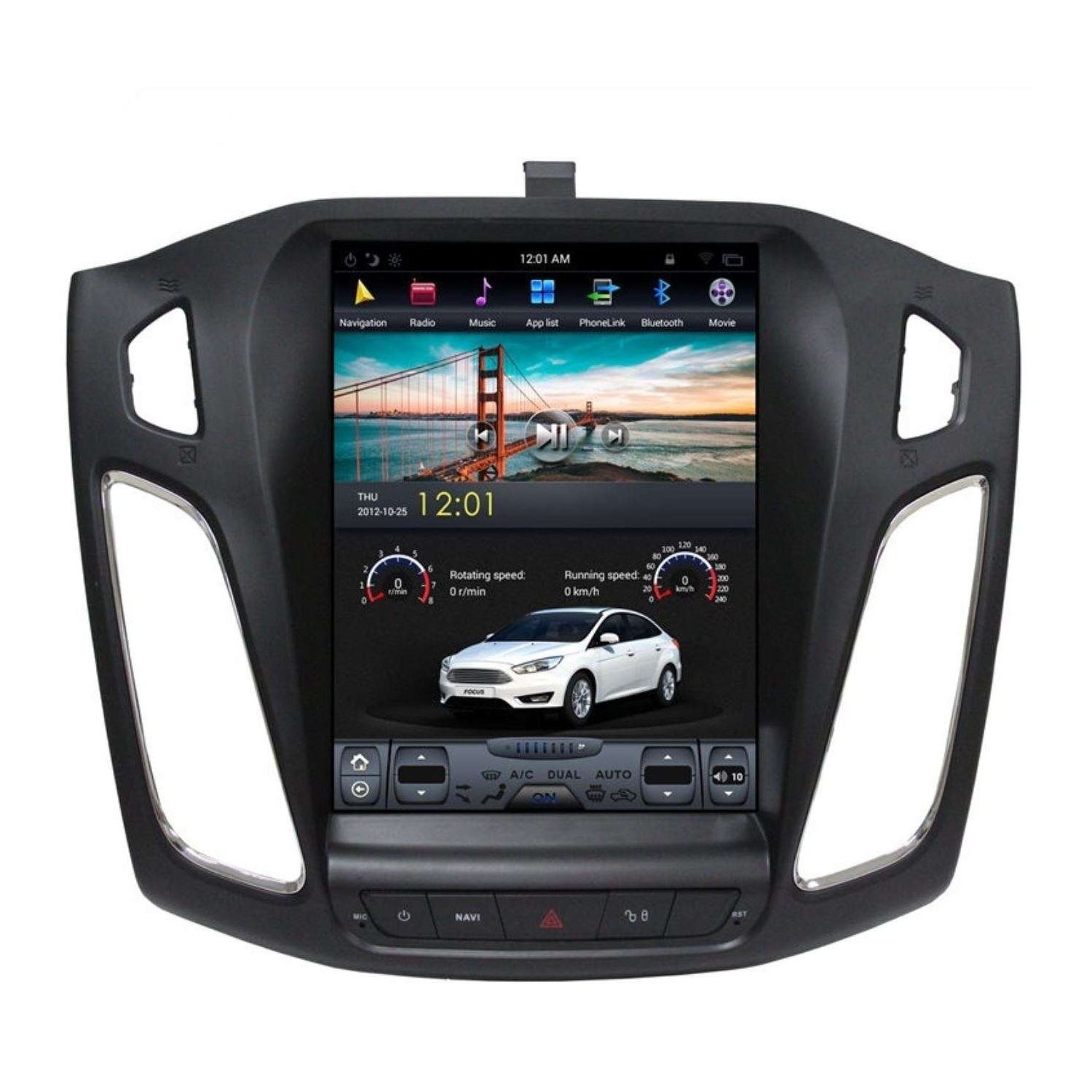 Radio GPS ANDROID TESLA STYLE Ford Focus