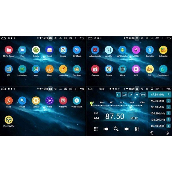 navegador gps gran pantalla Volkswagen CC / B7