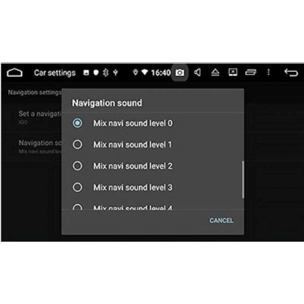 navegador gps gran pantalla Volkswagen CC / B7