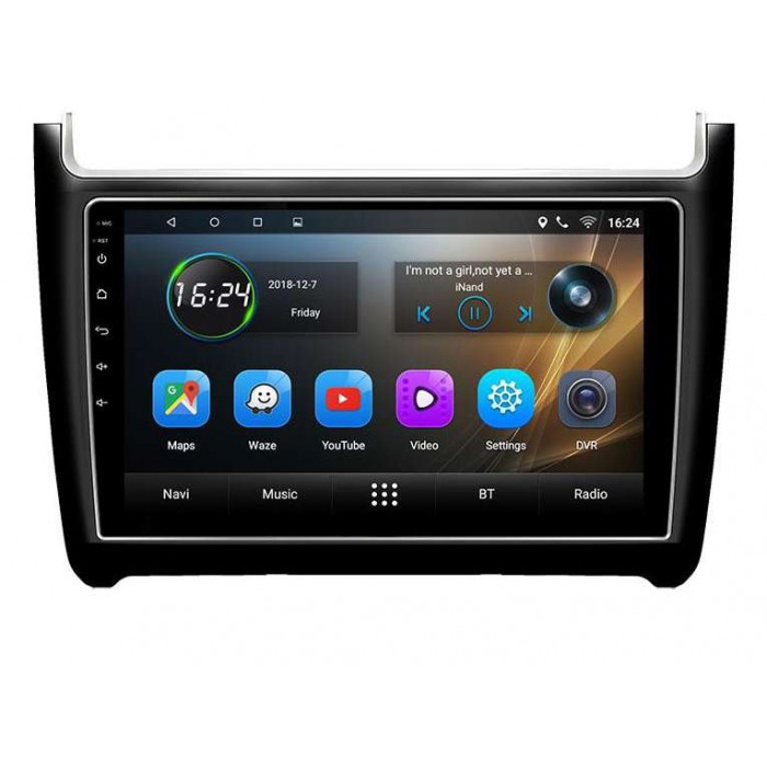 big screen head unit Volkswagen Polo