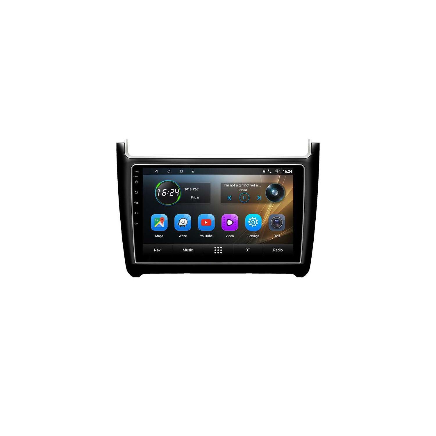 big screen head unit Volkswagen Polo
