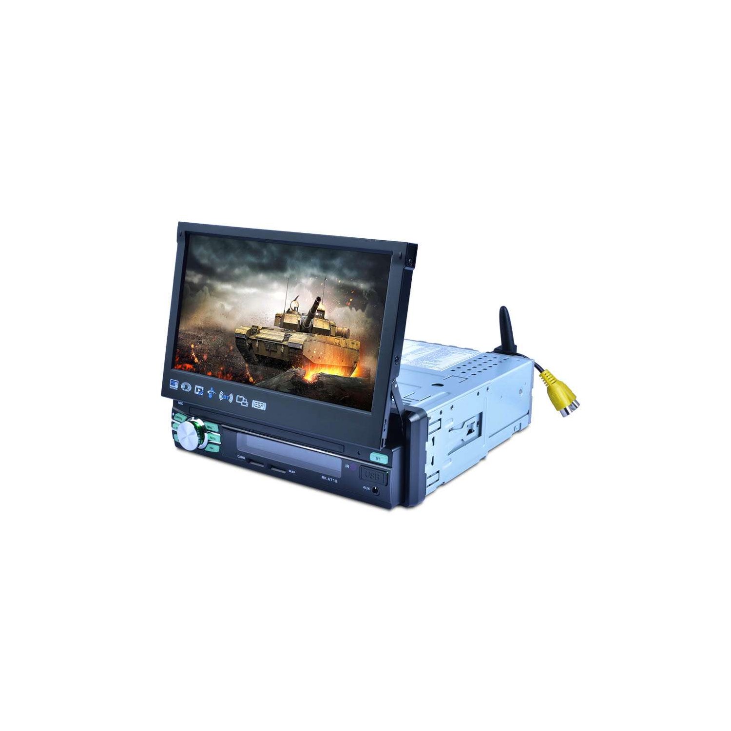 Radio DVD Android 1 DIN táctil 