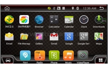  Radio GPS Android 8,1 táctil 2 DIN TR3264
