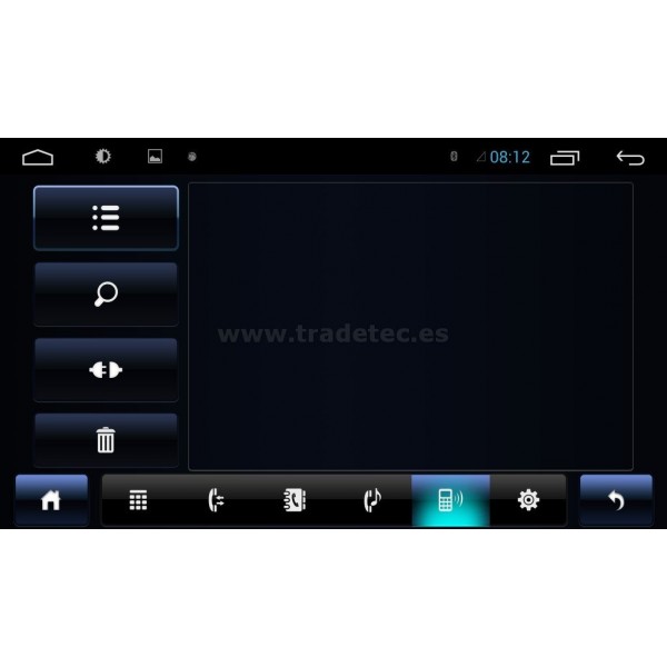  Radio GPS Android 8,1 táctil 2 DIN TR3264