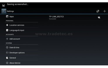  Radio GPS Android 8,1 táctil 2 DIN TR3264