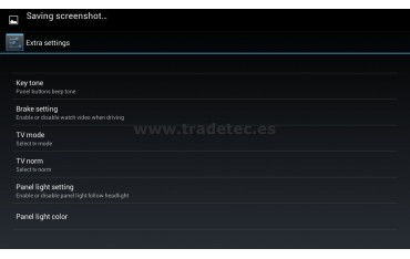  Radio GPS Android 8,1 táctil 2 DIN TR3264