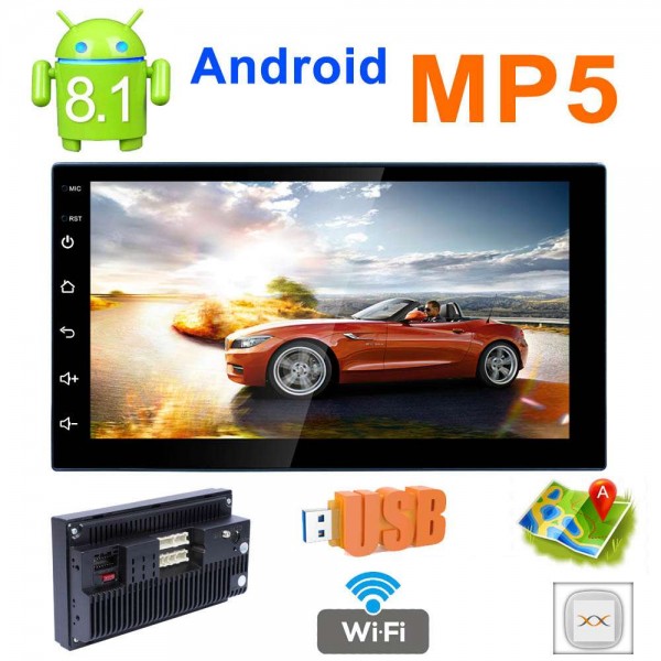  Radio GPS Android 8,1 táctil 2 DIN TR3264