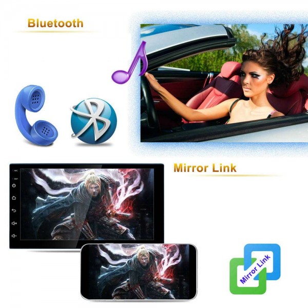  Radio GPS Android 8,1 táctil 2 DIN TR3264