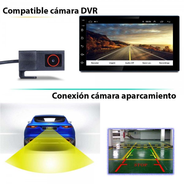  Radio GPS Android 8,1 táctil 2 DIN TR3264