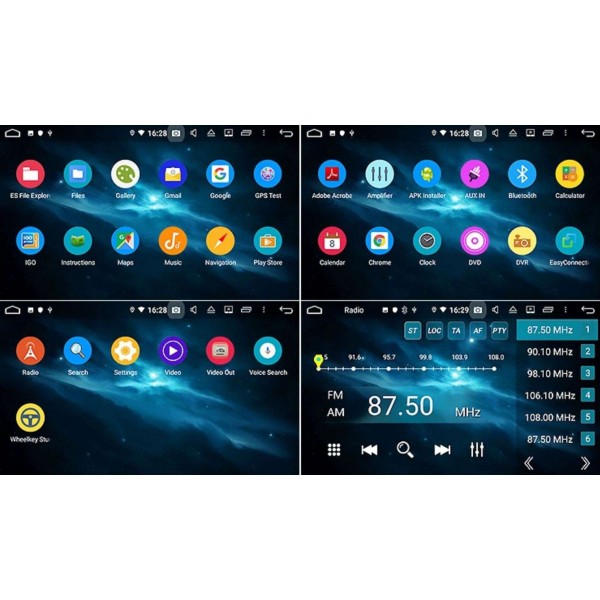 navegador gps gran pantalla Skoda Yeti