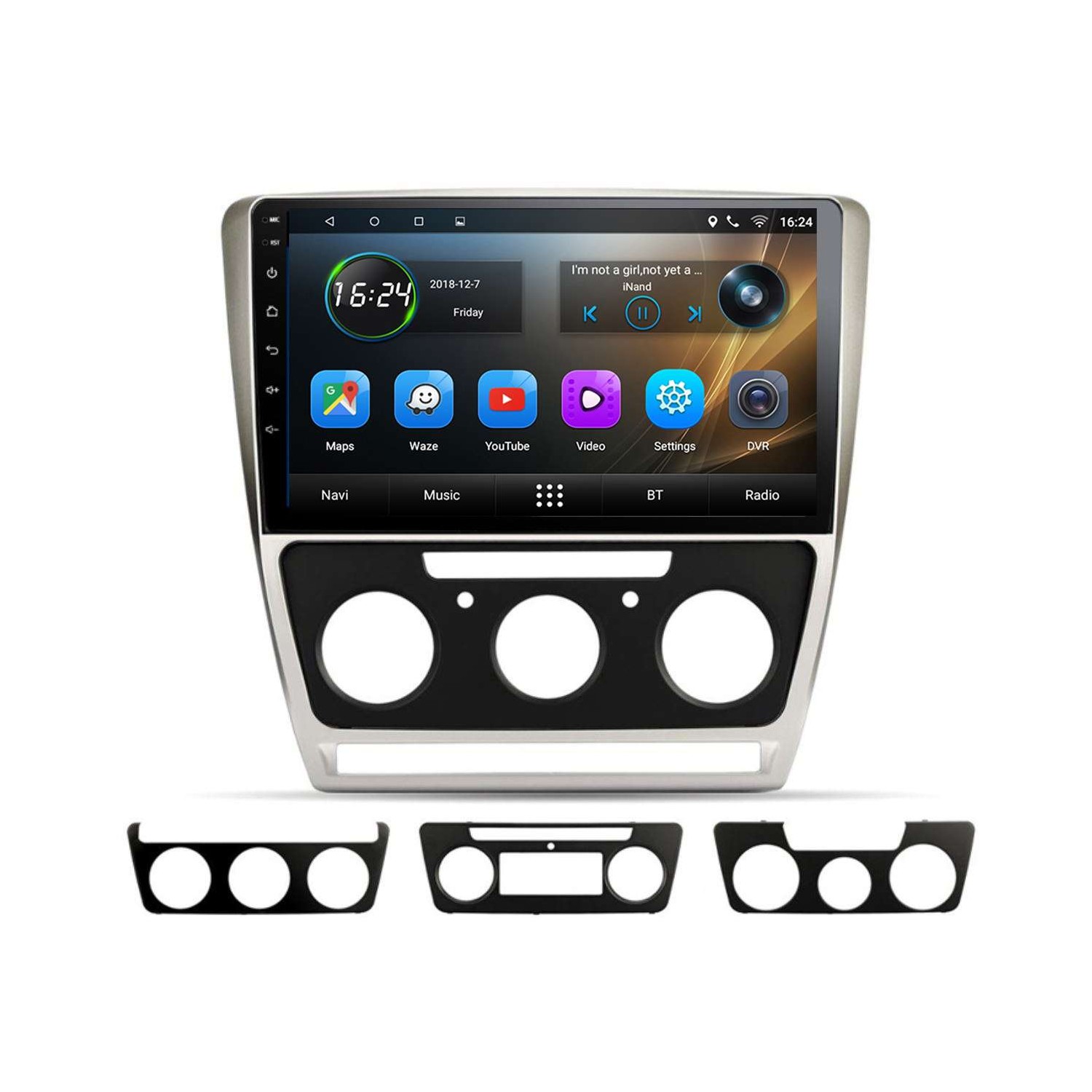 big screen head unit Skoda Octavia