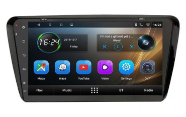 big screen head unit Skoda Octavia
