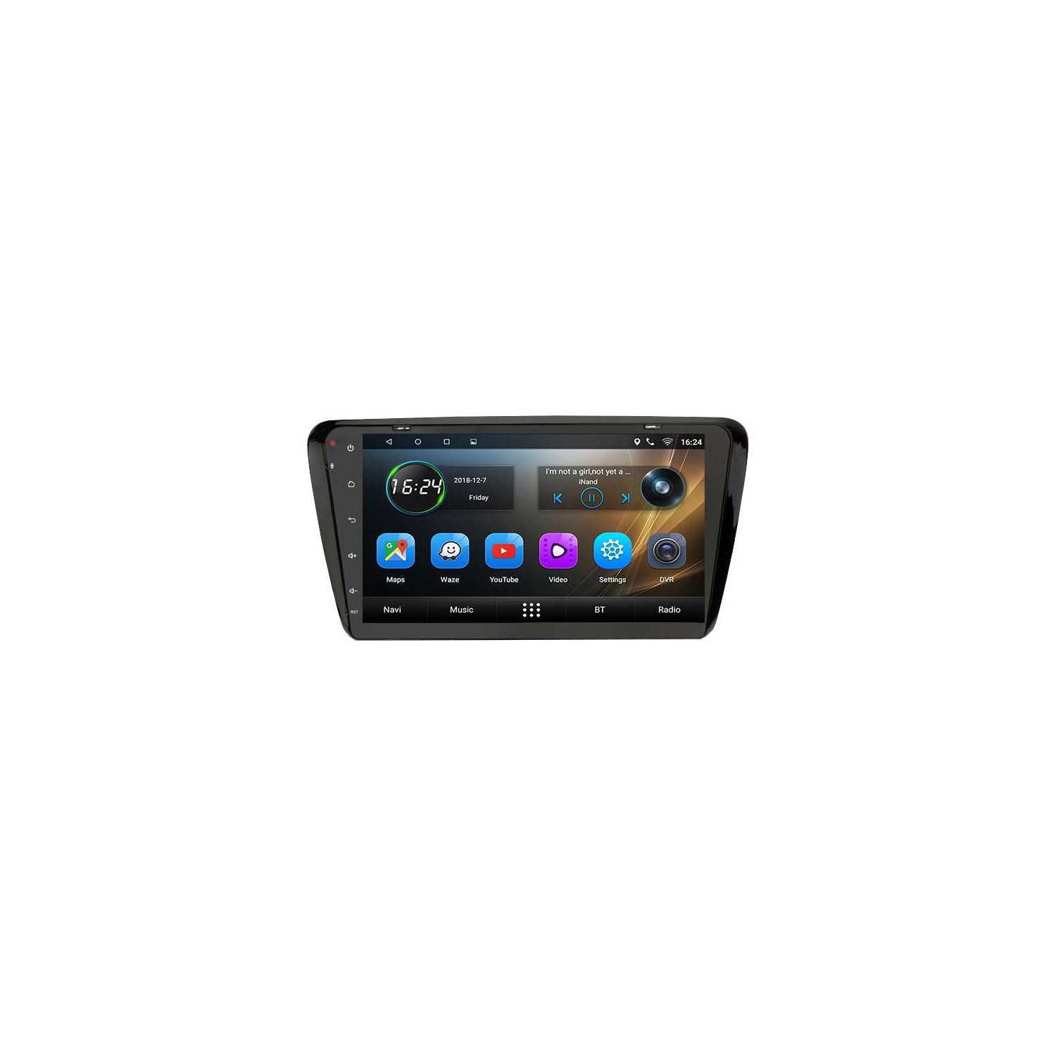 big screen head unit Skoda Octavia
