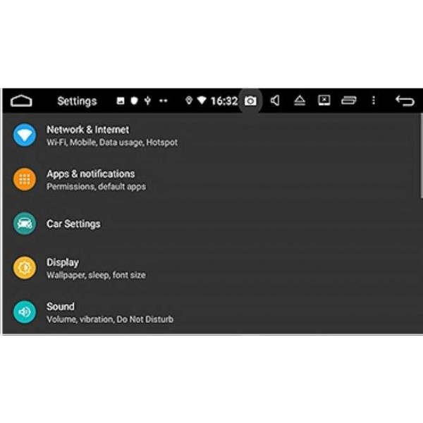 big screen head unit Volkswagen Bora
