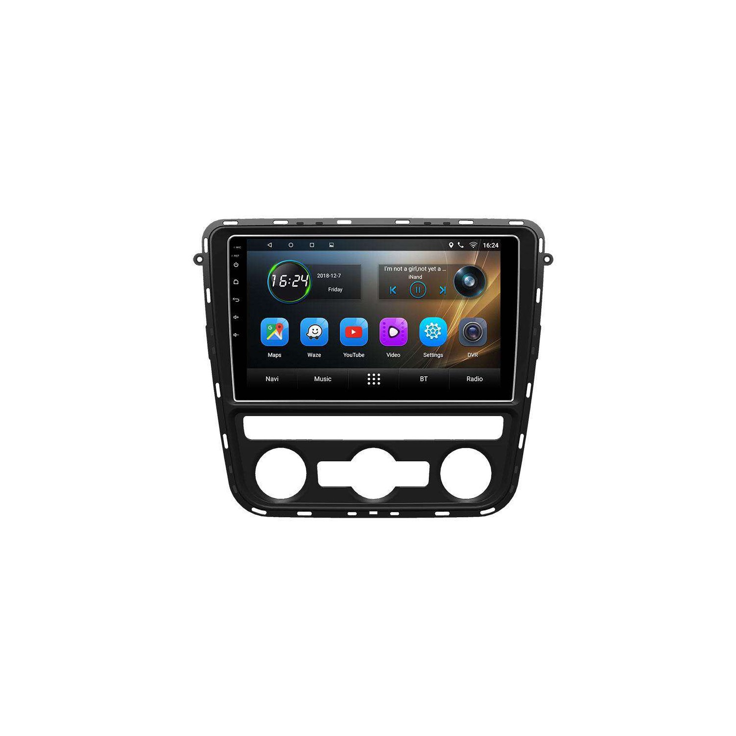 Radio head unit GPS Volkswagen Passat B7 / Scirocco big screen Android TR3272