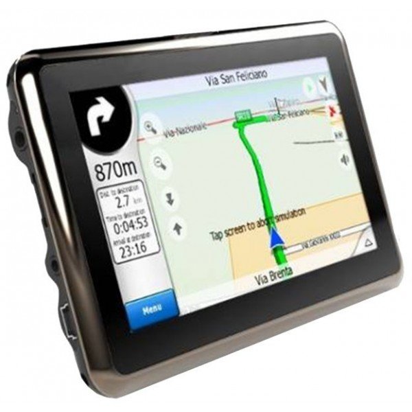 GPS PANTALLA TÁCTIL 4,3 pulgadas, con bluetooth manos libres emisión FM,   MP4 / MP5  REF: TR062