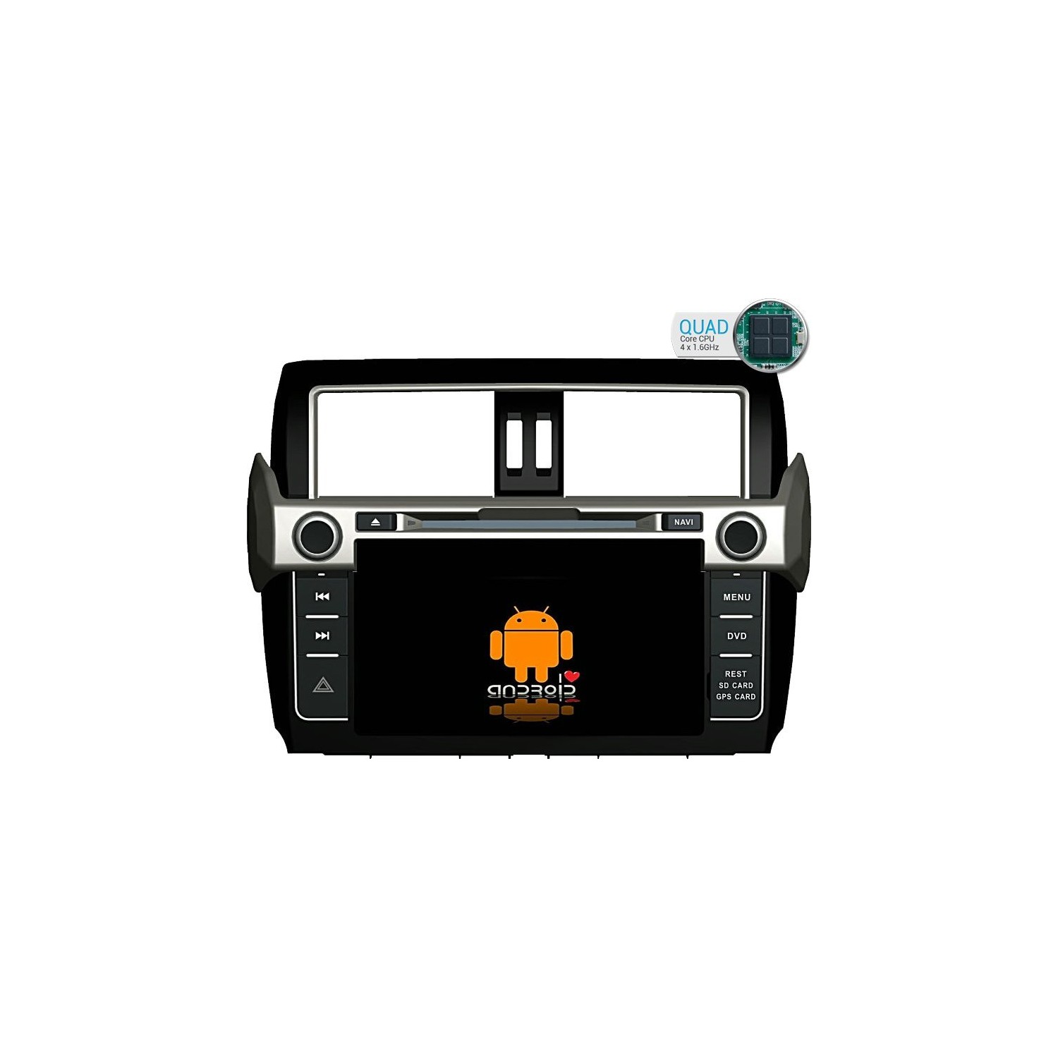 android Toyota Land Cruiser VX 