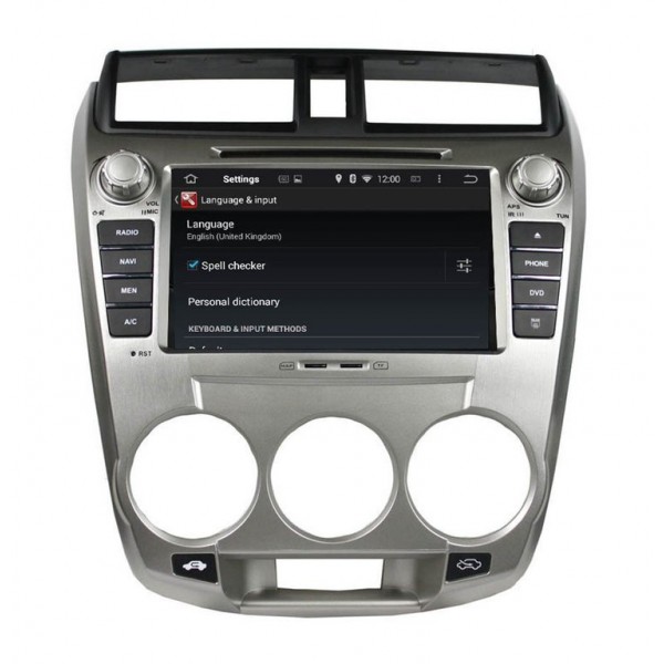 Honda City 2012 2008 2009 2010 gps