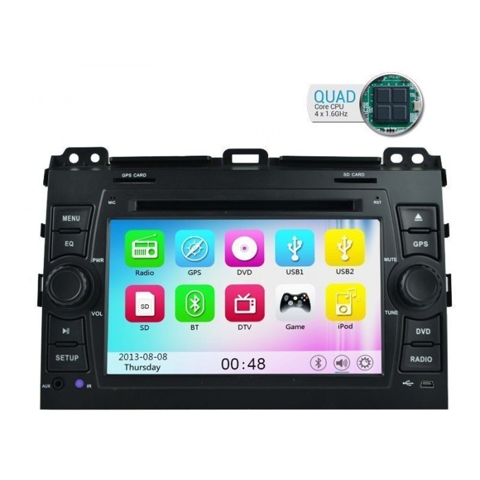 Toyota Land Cruiser KDJ 120 Android 