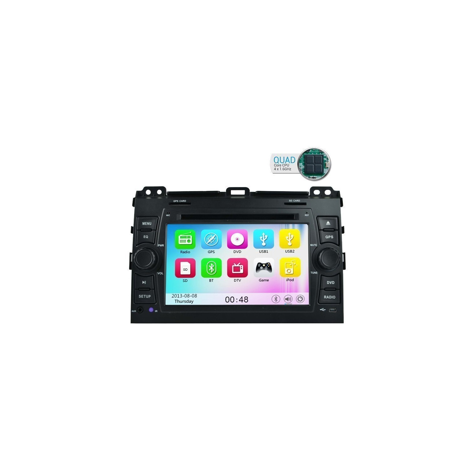 Toyota Land Cruiser KDJ 120 Android 