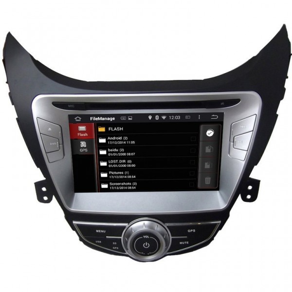GPS Android OCTA CORE 4G LTE Elantra 2011 - 2017 REF:TR2338