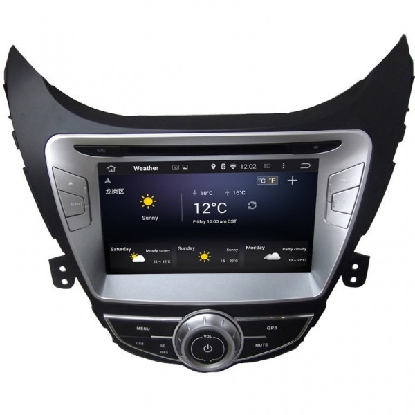 GPS Android OCTA CORE 4G LTE Elantra 2011 - 2017 REF:TR2338