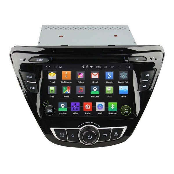 GPS Android OCTA CORE 4G LTE Hyundai Elantra REF:TR2350 | Tradetec