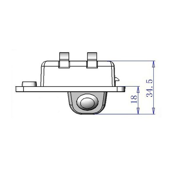 Cámara trasera aparcamiento Audi A6 C6, A4 B8, Q7, A8, A3 TR240