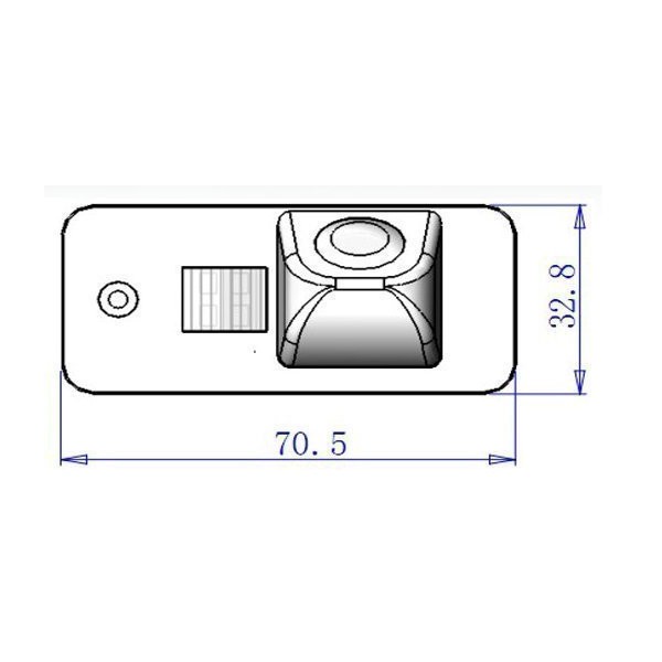 Cámara trasera aparcamiento Audi A6 C6, A4 B8, Q7, A8, A3 TR240