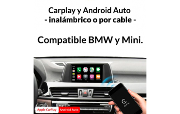 Carplay Wireless BMW Mini Android  Auto EVO CIC NBT ID5 ID6