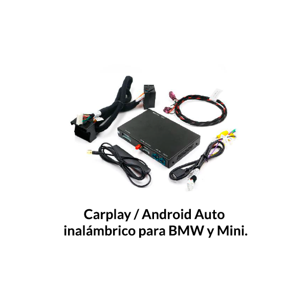 Carplay Wireless BMW Mini Android  Auto EVO CIC NBT ID5 ID6