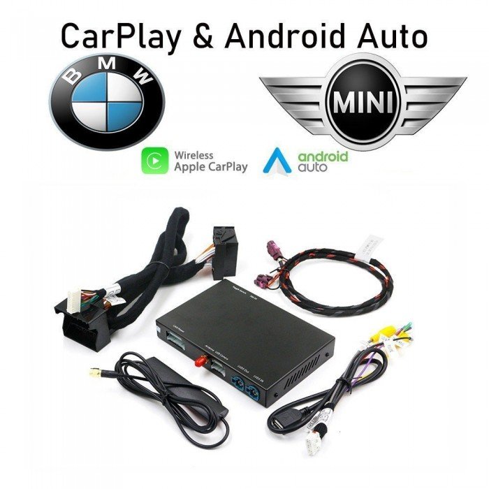 Carplay Wireless BMW Mini Android  Auto EVO CIC NBT ID5 ID6