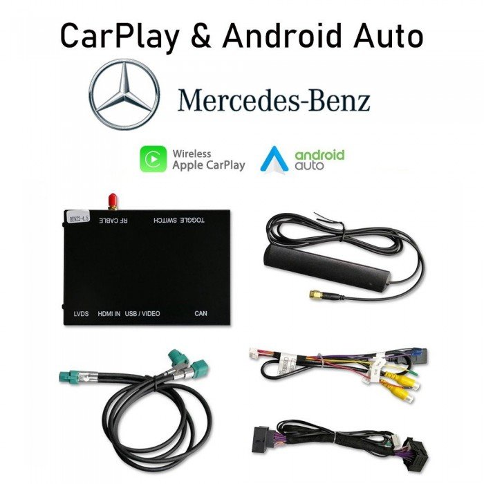 Módulo Carplay y Android Auto inalámbrico para Mercedes Benz
