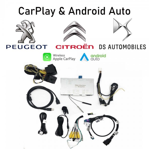 Módulo Carplay y Android Auto Peugeot / Citroen / DS SMEG TR3549