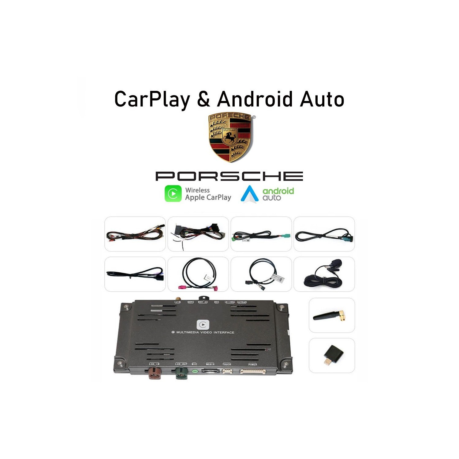 Carplay y Android Auto porsche REF: TR3148