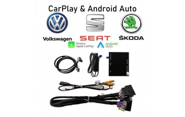 Interface Carplay & Android Auto Volkswagen Seat Skoda MQB WIRELESS TR3554