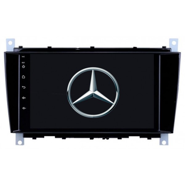 GPS Android 9,1 QUAD CORE 2GB RAM Mercedes W203