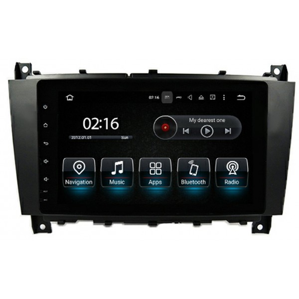 Radio GPS head unit Mercedes Benz C Class W203 Android 10 TR3563