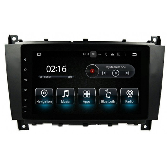 Radio navegador GPS Mercedes Benz Clase C W203 Android 10 TR3563