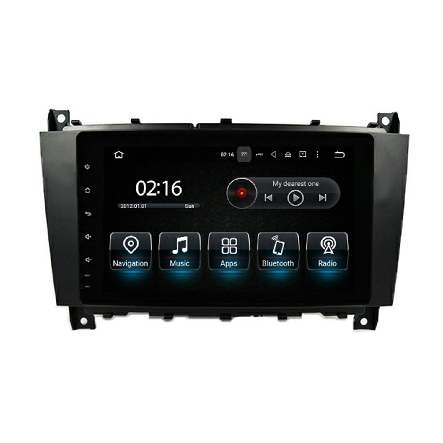 Radio navegador GPS Mercedes Benz Clase C W203 Android 10 TR3563