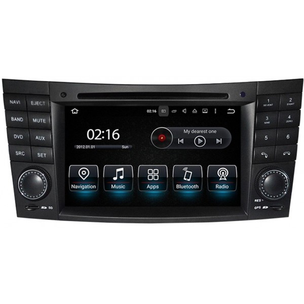 Radio navegador GPS Mercedes Benz Clase E W211 Android 15 TR3564