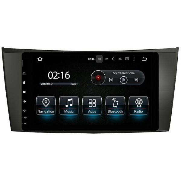 Radio navegador GPS Mercedes Benz Clase E W211 Android 15 TR3565
