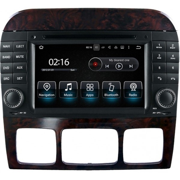Radio navegador GPS Mercedes Benz Clase S W220 Android 10 TR3566