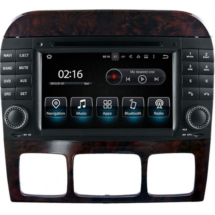 Radio GPS head unit Mercedes Benz S Class W220 Android 10 TR3566